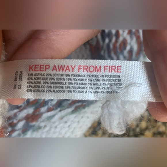 Anthropologie Daily Practice Cropped Sweater Size M/L - Picture 5 of 5